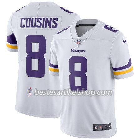 Herren Minnesota Vikings Trikot Kirk Cousins 8 Nike Weiß